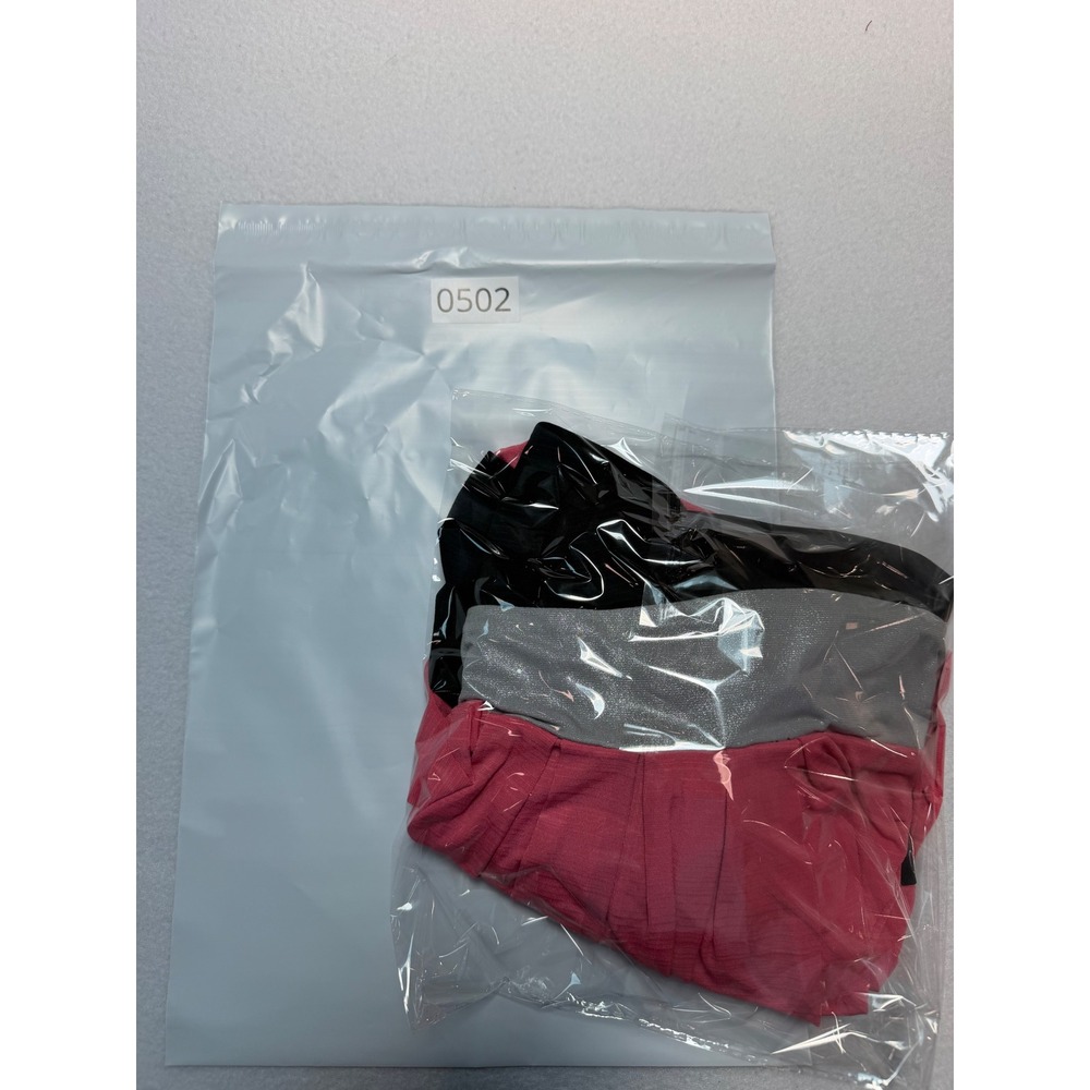 Candies Y2K Pink Black Silver Colorblock Empire Waist Mini Dress XL 7178YDCD - Picture 7 of 7